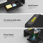OImaster Adjustable Monitor Stand with Storage Drawer