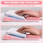 Ergonomic Keyboard Stand with Memory Foam Wrist Rest