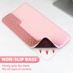 Ergonomic Keyboard Stand with Memory Foam Wrist Rest