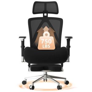 Big and Tall Ergonomic Office Chair with Lumbar Support