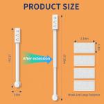 Adjustable Power Strip with USB-C and AC Outlets