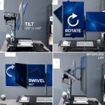 VIVO 32-Inch Height Adjustable Standing Desk Converter