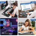 Magnetic Wireless Charging Mouse Pad, Large Gaming Mat