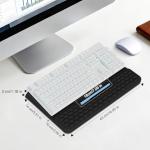 Ergonomic Wrist Rest with Storage Tray - Black