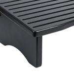 Ergonomic Solid Wood Foot Rest for Office