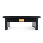 Ergonomic Solid Wood Foot Rest for Office