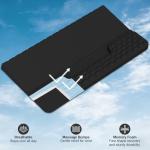 Ergonomic Wrist Rest with Storage Tray - Black