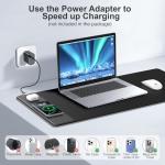 Magnetic Wireless Charging Mouse Pad, Large Gaming Mat