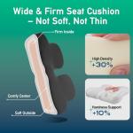 Ergonomic Memory Foam Seat Cushion for Office Chairs