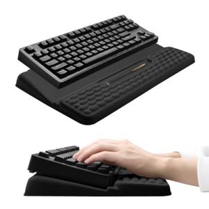 Ergonomic Keyboard Stand with Wrist Rest Pad