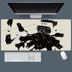 Anime XXL Gaming Mouse Pad - Cute Black Cat