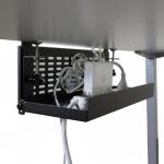 Under Desk Cable Management Tray with Swing Panel