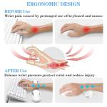 Ergonomic Keyboard Stand with Gel Wrist Rest