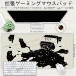 Anime XXL Gaming Mouse Pad - Cute Black Cat