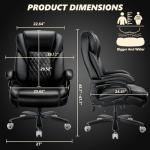 Big and Tall Ergonomic Office Chair with Lumbar Support