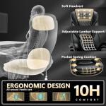 Big and Tall Ergonomic Office Chair with Lumbar Support