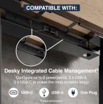 Desky Dual Mini Sit Stand Compact Desk