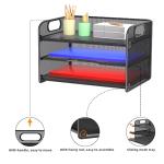 Samstar 3 Tier Mesh Desk Paper Organizer