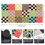 iCasso Retro Checkered XXL Desk Mat