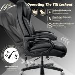 Big and Tall Ergonomic Office Chair with Lumbar Support