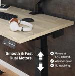 Desky Dual Mini Sit Stand Compact Desk