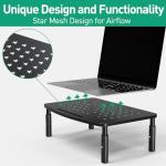 Adjustable Double Monitor Stand for Laptop & PC