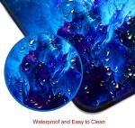 Large Non-Slip Gaming Mouse Pad with Galaxy Design