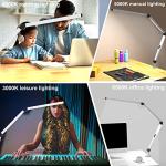 Micomlan Adjustable LED Desk Lamp with Clamp