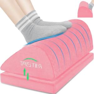 TALSTILA Ergonomic Adjustable Foot Rest for Desks
