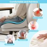 Memory Foam Seat Cushion for Home Office Comfort