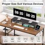 Gugsey Dual Monitor Stand and Desk Organizer