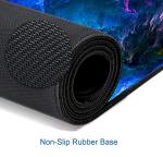 Large Non-Slip Gaming Mouse Pad with Galaxy Design