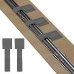 100pcs Hook and Loop Cable Ties for Organizing