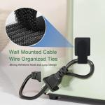 100pcs Hook and Loop Cable Ties for Organizing