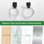 100pcs Hook and Loop Cable Ties for Organizing