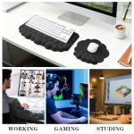 Ergonomic Keyboard Stand with Wrist Rest - Black