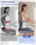 Memory Foam Lumbar Support Cushion for Chairs