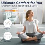 Ergonomic Memory Foam Seat Cushion for Office Chairs