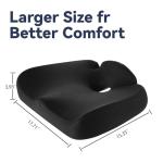 Ergonomic Memory Foam Seat Cushion for Office Chairs