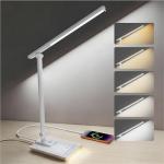 Touch LED Desk Lamp with USB Port and Dimming