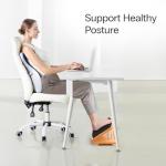 Adjustable Ergonomic Wooden Foot Rest for Comfort