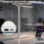 Touch LED Desk Lamp with USB Port and Dimming