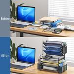 7-Tier Desk File Organizer with Pen Holder
