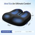 Ergonomic Memory Foam Seat Cushion for Pain Relief