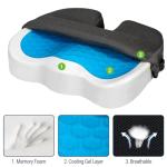 Memory Foam Seat Cushion for Tailbone Pain Relief