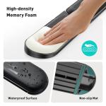 Adjustable Ergonomic Keyboard Wrist Rest - Black