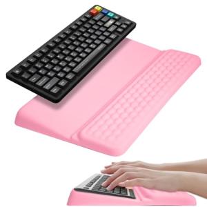 Ergonomic Wrist Support Pad with Keyboard Riser