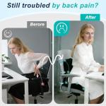 Comfortable Memory Foam Seat Cushion for Office & Car