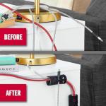 VELCRO Cable Management Kit for Desk Setup