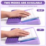 Ergonomic Keyboard Stand with Memory Foam Wrist Rest